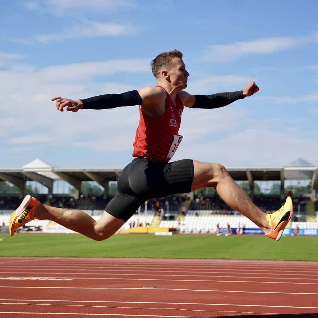 Pascal Boden bei derDeutschen Meisterschaft U23 in Ulm 2025