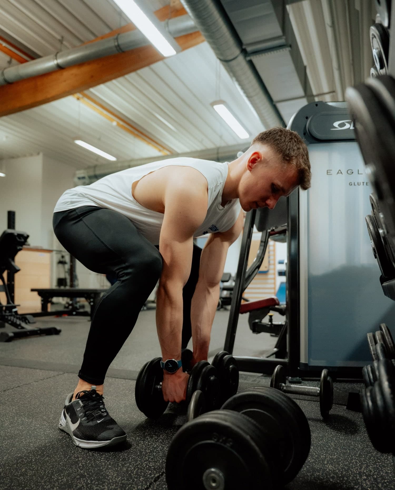 Pascal Boden bei einer Trainingseinheit 2025